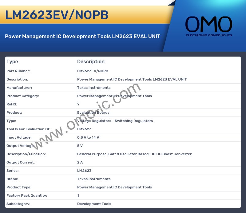 LM2623EV/NOPB