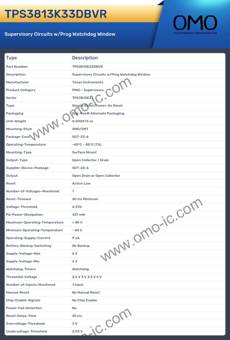 TPS3813K33DBVR