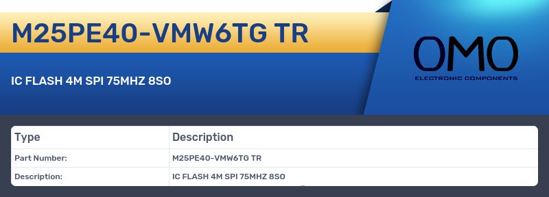 M25PE40-VMW6TG TR