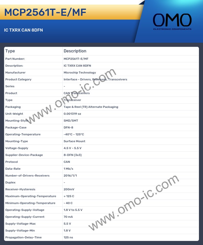 MCP2561T-E/MF