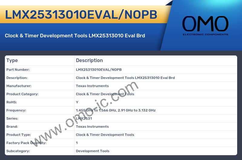 LMX25313010EVAL/NOPB
