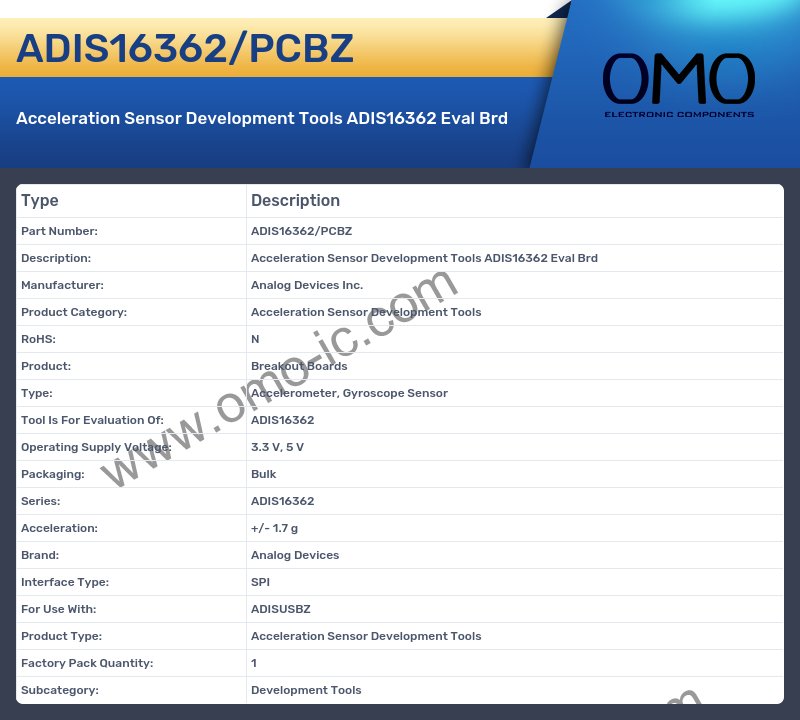 ADIS16362/PCBZ
