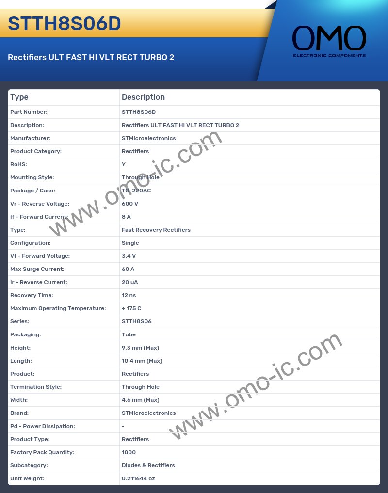 STTH8S06D
