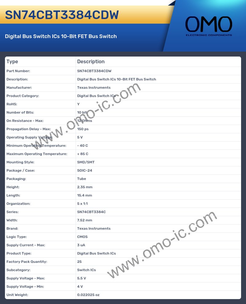 SN74CBT3384CDW