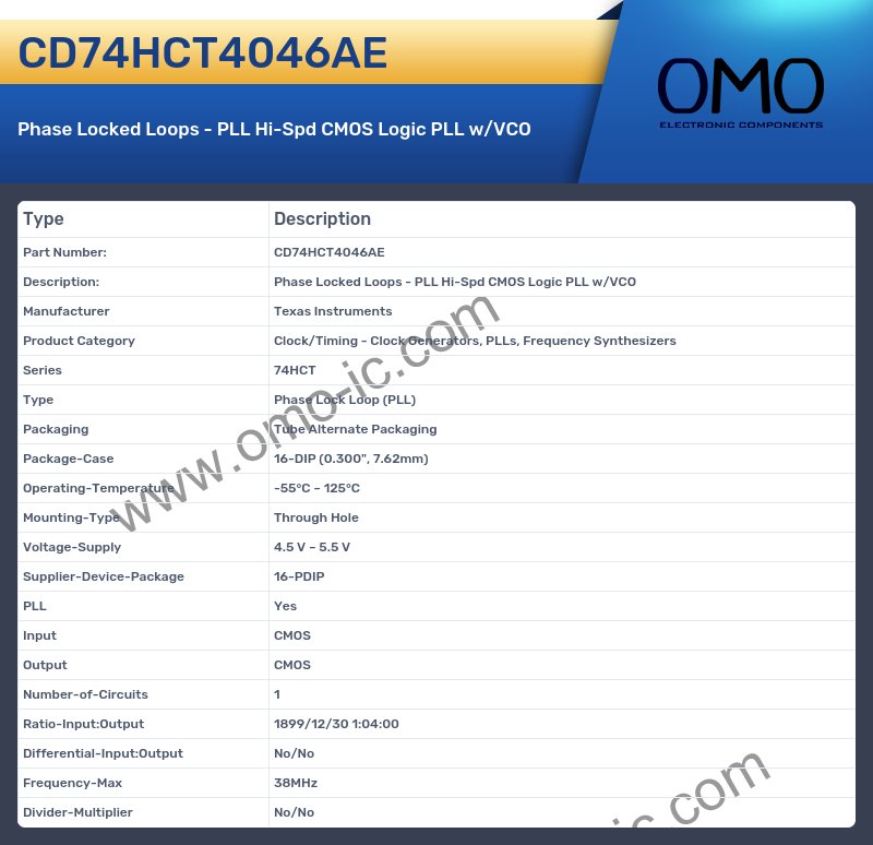 CD74HCT4046AE