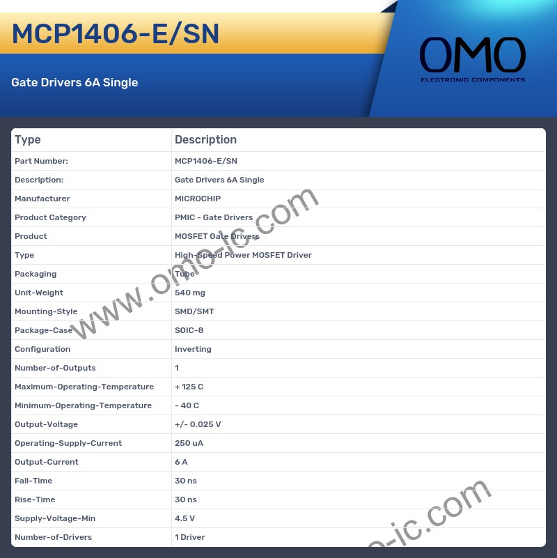 MCP1406-E/SN