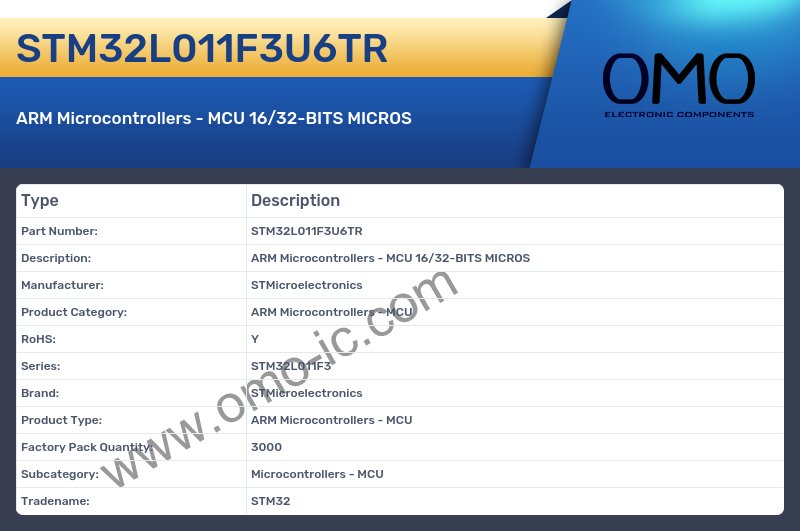 STM32L011F3U6TR