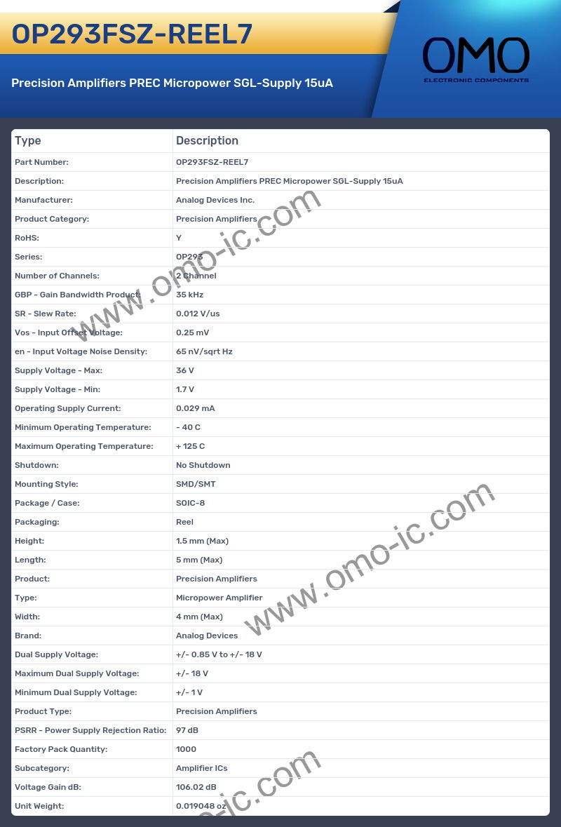 OP293FSZ-REEL7