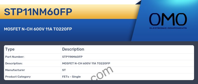 STP11NM60FP