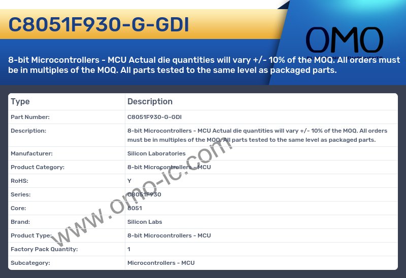 C8051F930-G-GDI