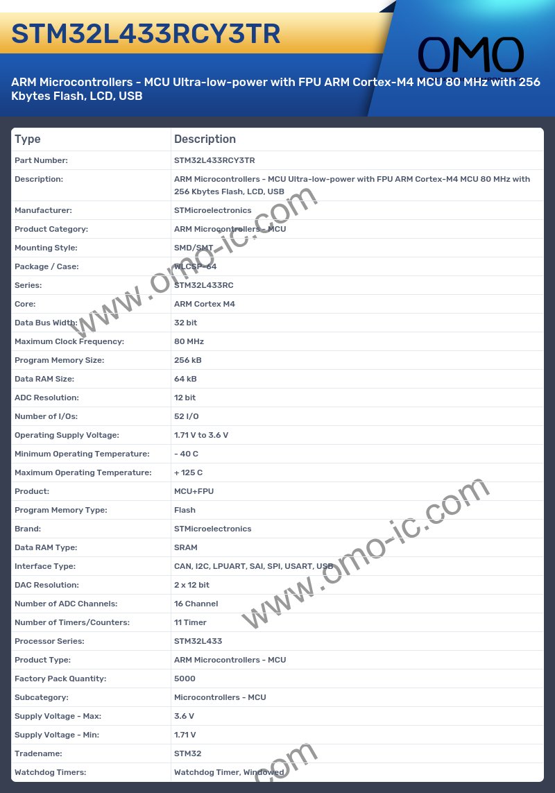 STM32L433RCY3TR