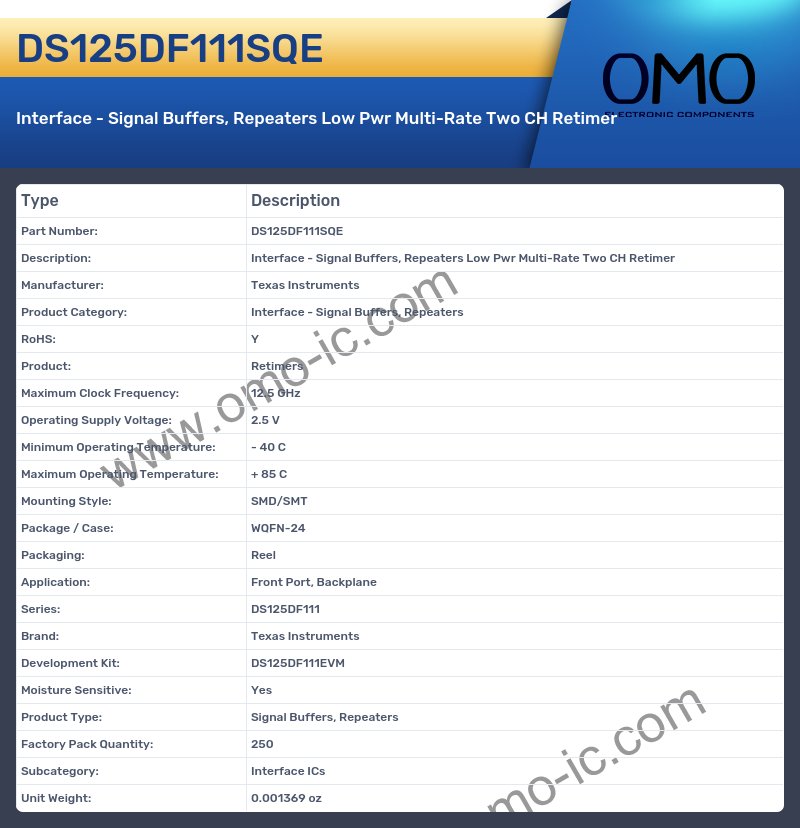 DS125DF111SQE