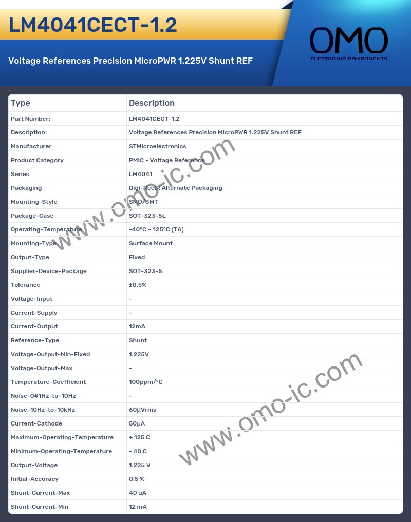 LM4041CECT-1.2