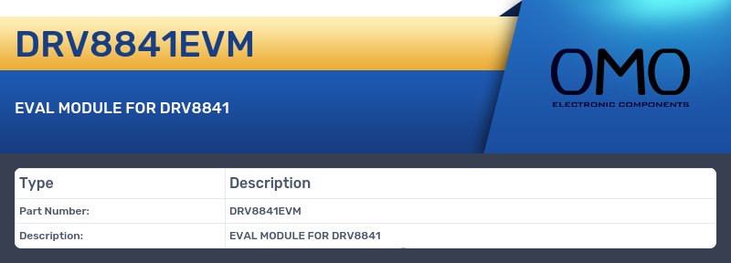 DRV8841EVM