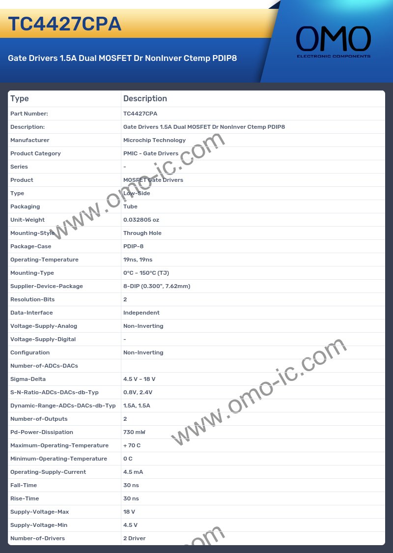 TC4427CPA