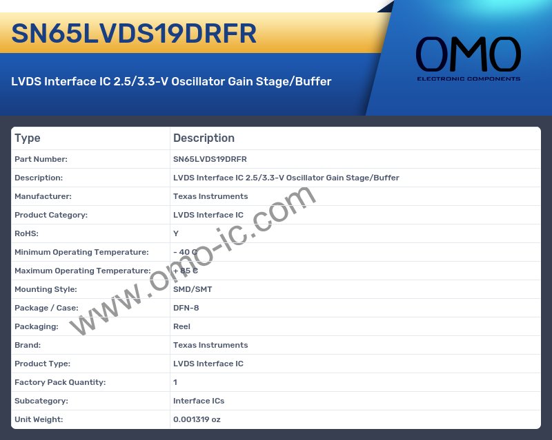 SN65LVDS19DRFR