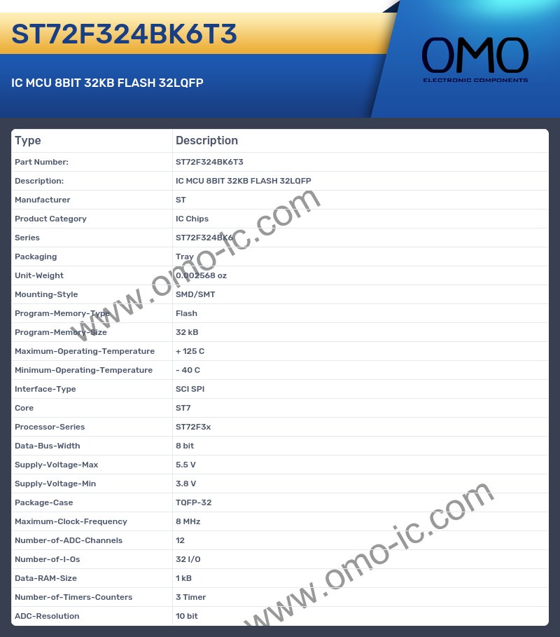 ST72F324BK6T3