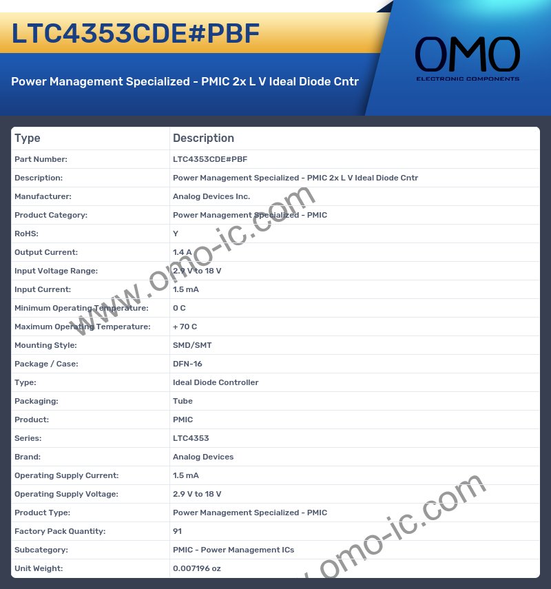 LTC4353CDE#PBF