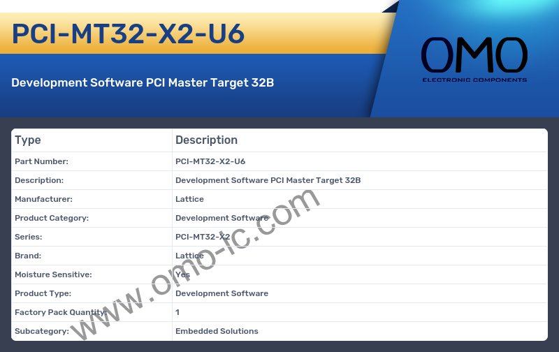 PCI-MT32-X2-U6