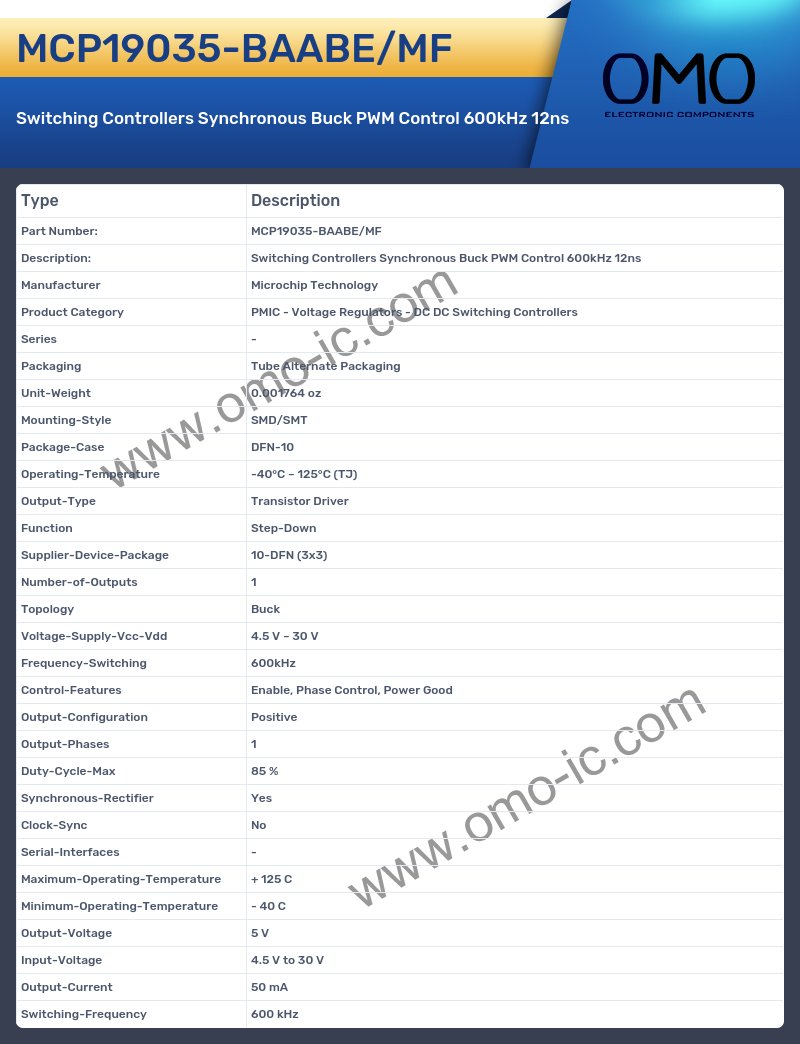 MCP19035-BAABE/MF