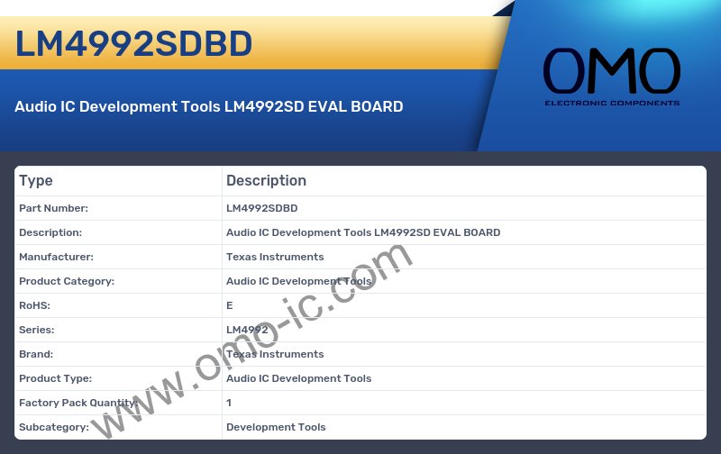 LM4992SDBD