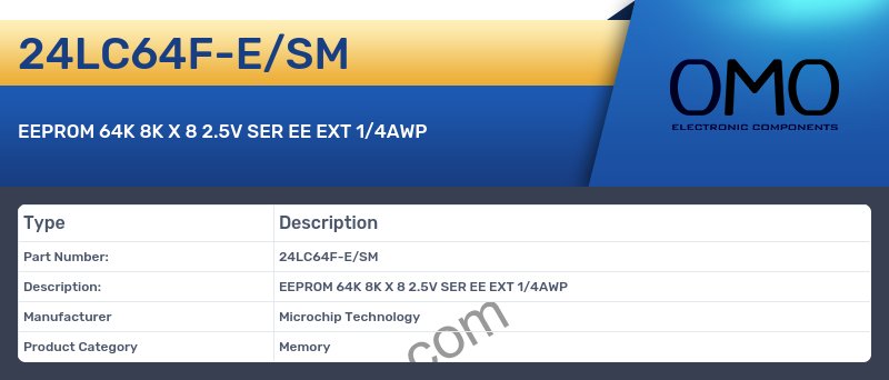 24LC64F-E/SM