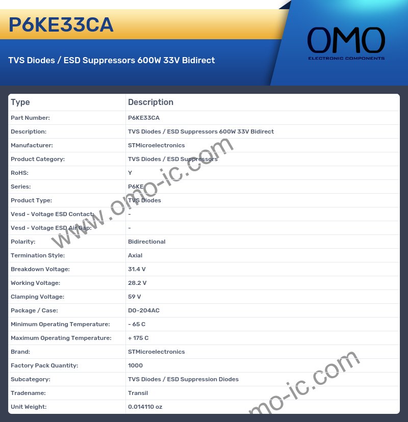 P6KE33CA