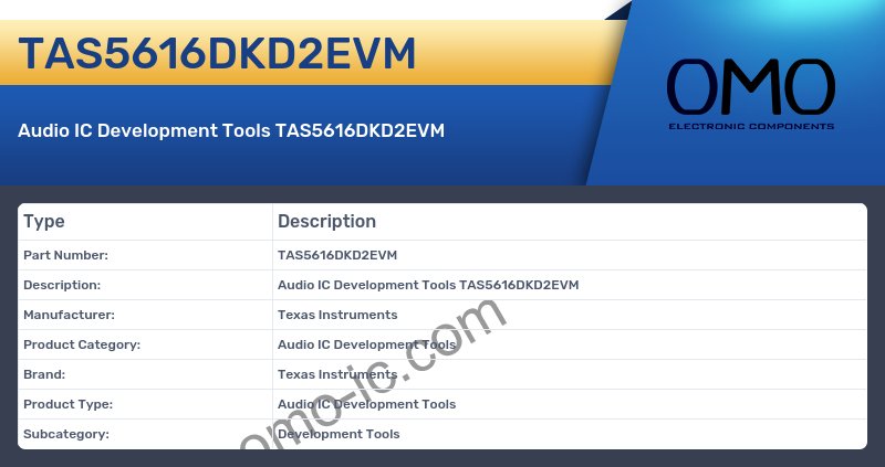 TAS5616DKD2EVM