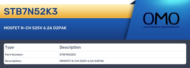 STB7N52K3