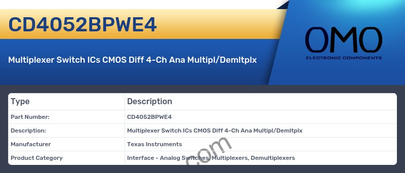 CD4052BPWE4