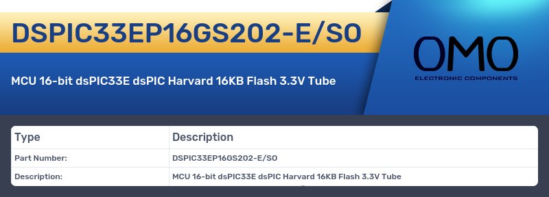 DSPIC33EP16GS202-E/SO