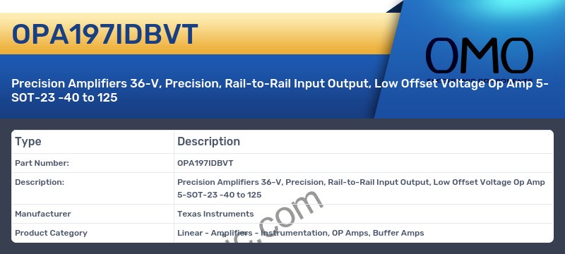 OPA197IDBVT