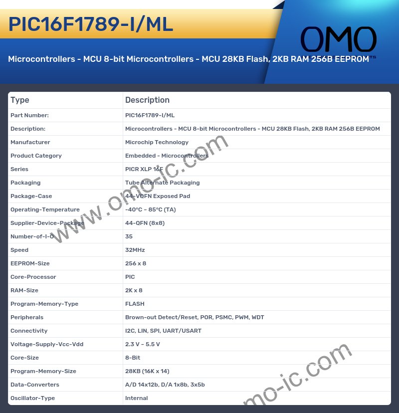 PIC16F1789-I/ML