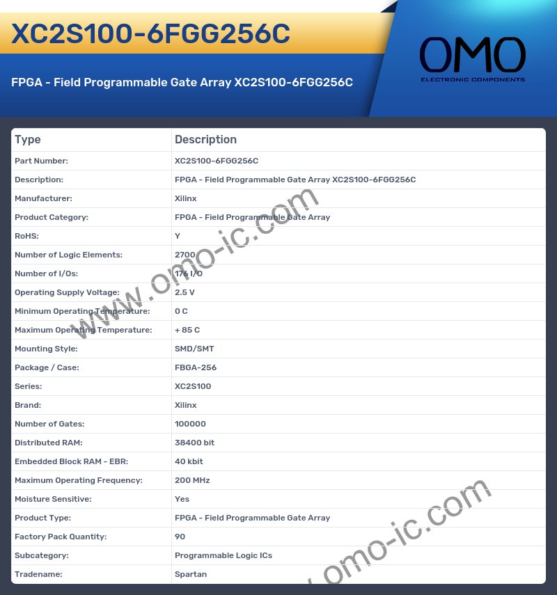 XC2S100-6FGG256C