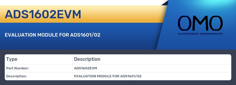 ADS1602EVM