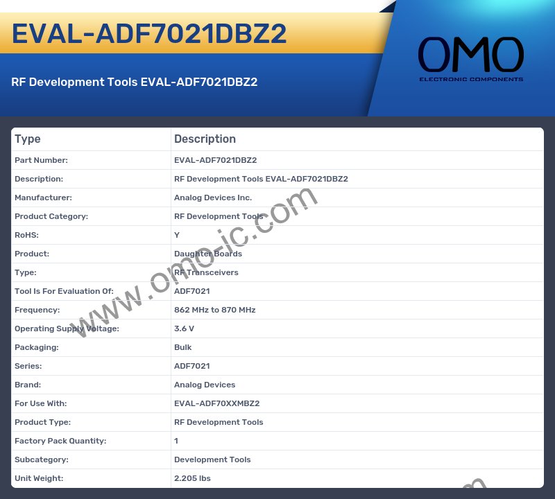 EVAL-ADF7021DBZ2