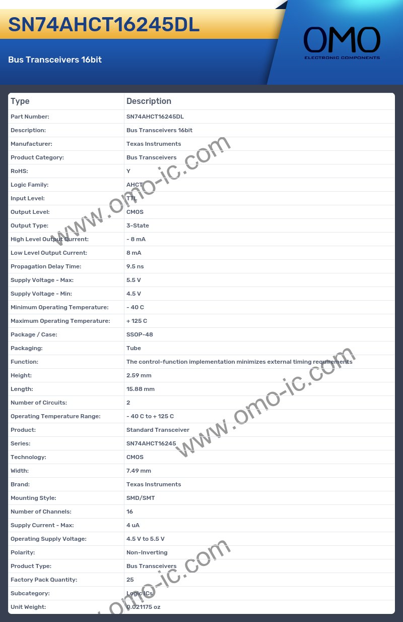 SN74AHCT16245DL