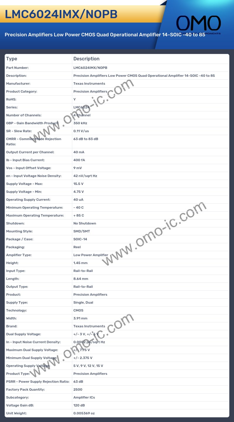 LMC6024IMX/NOPB