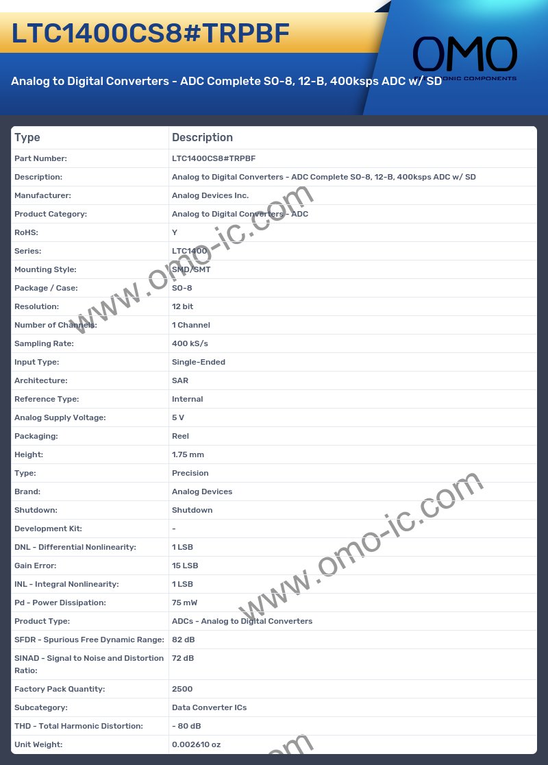 LTC1400CS8#TRPBF