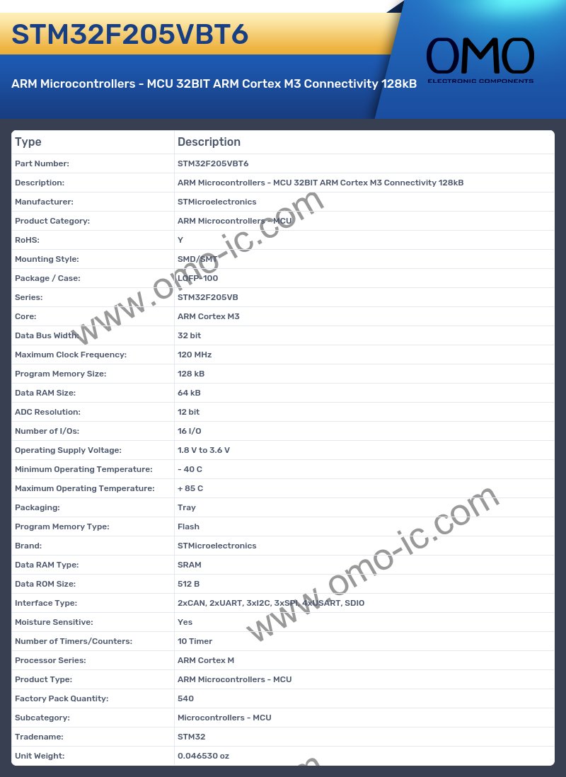 STM32F205VBT6