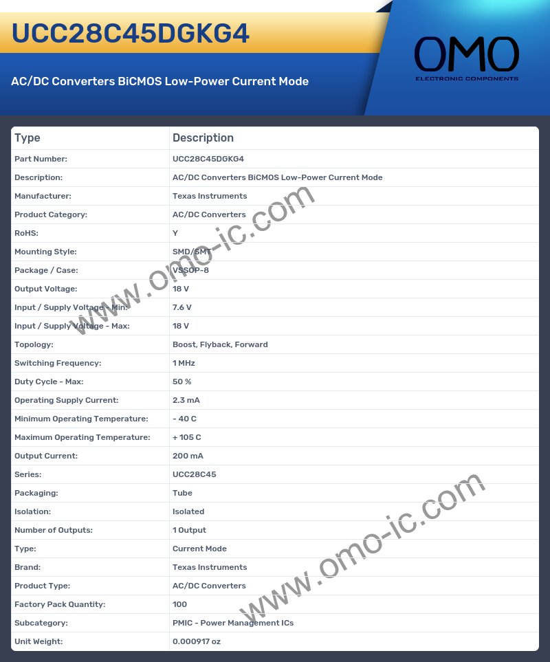 UCC28C45DGKG4