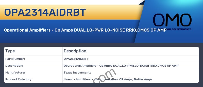 OPA2314AIDRBT