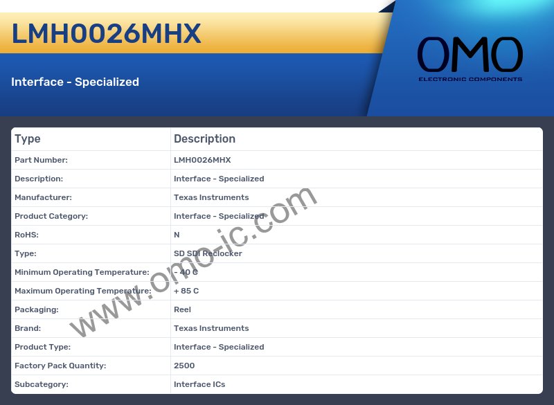 LMH0026MHX