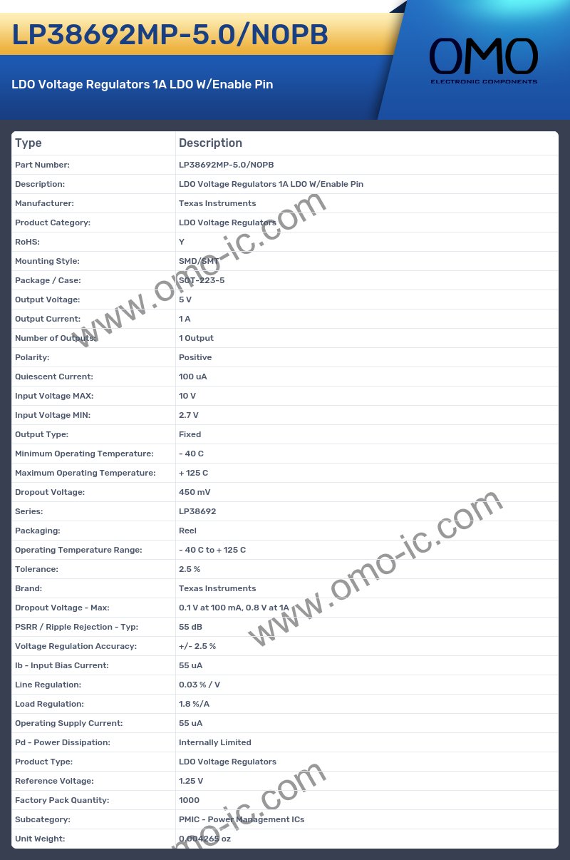LP38692MP-5.0/NOPB