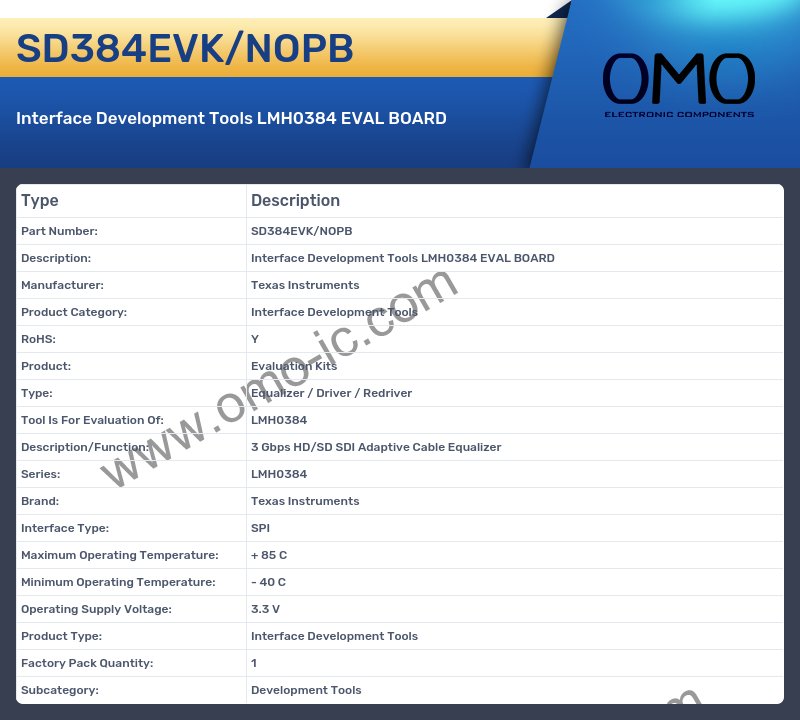 SD384EVK/NOPB