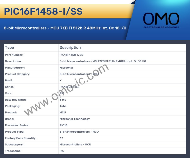 PIC16F1458-I/SS