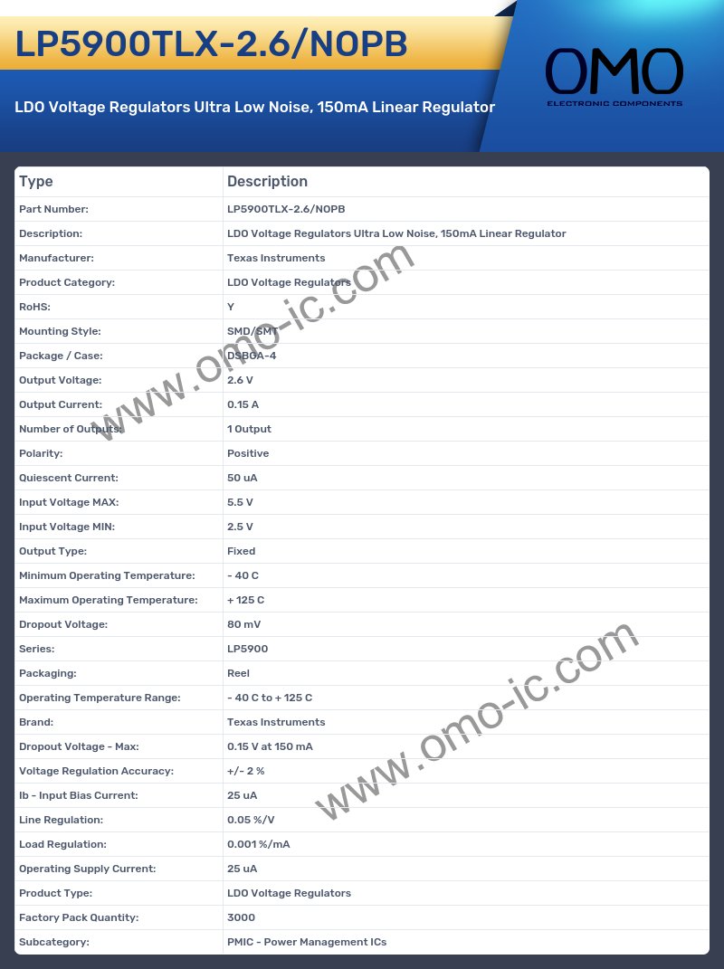 LP5900TLX-2.6/NOPB