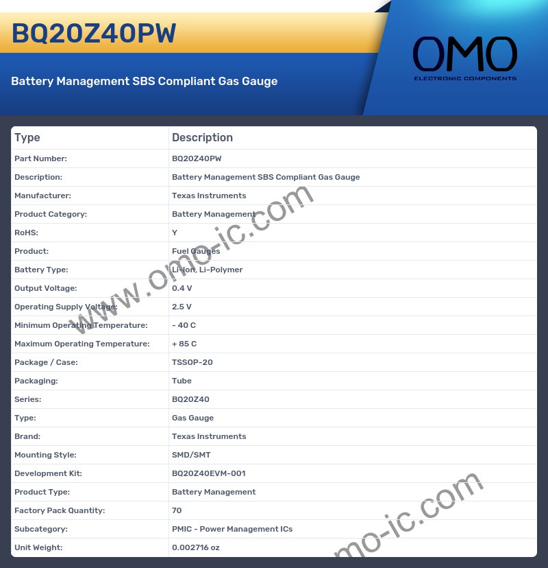 BQ20Z40PW