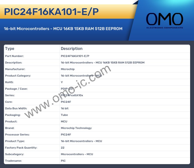 PIC24F16KA101-E/P
