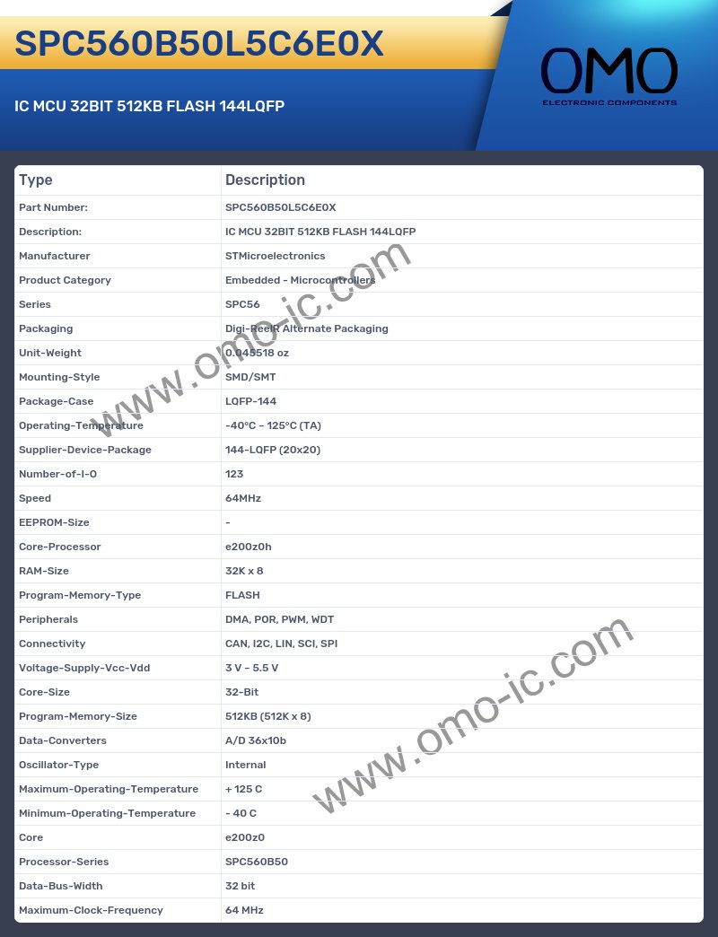 SPC560B50L5C6E0X